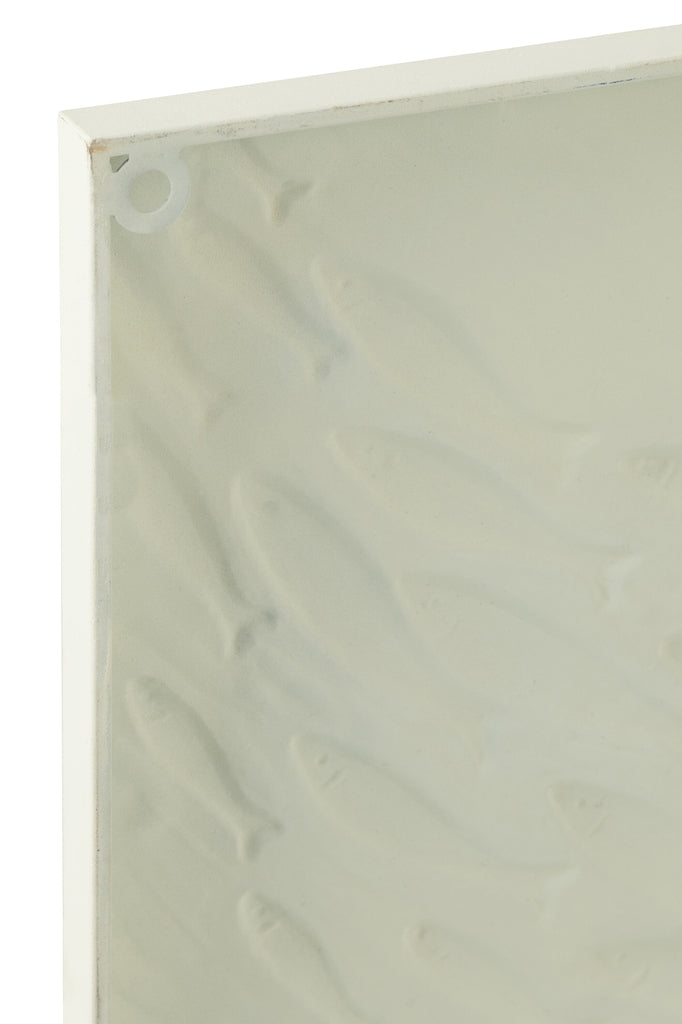 Muurdecoratie school vissen Doli Iron Mix