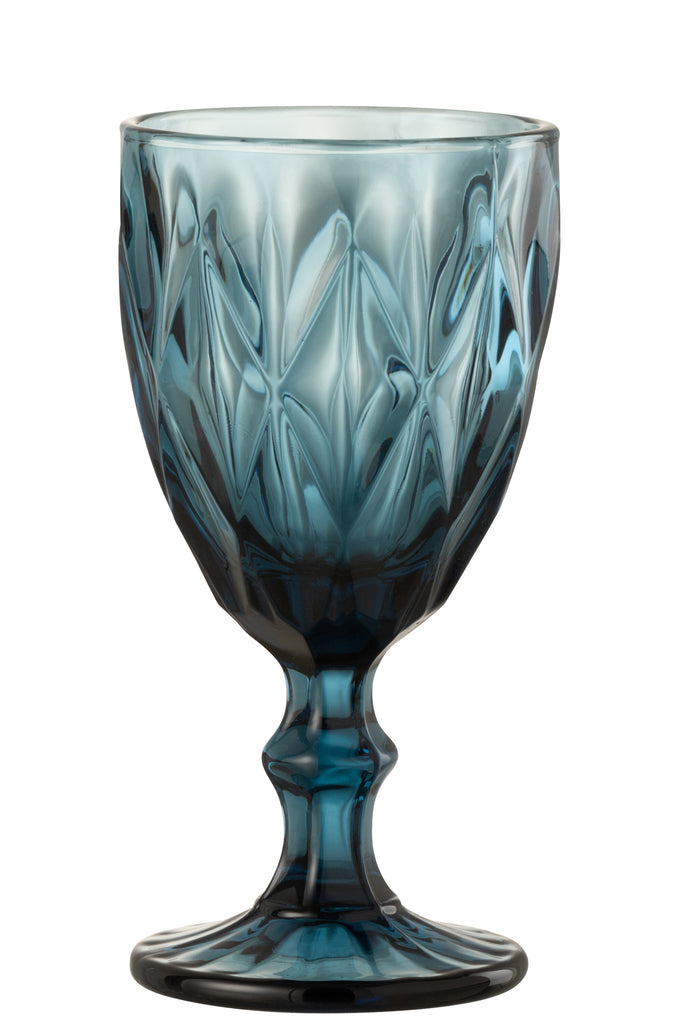 Wijnglas Mona Glas Blauw