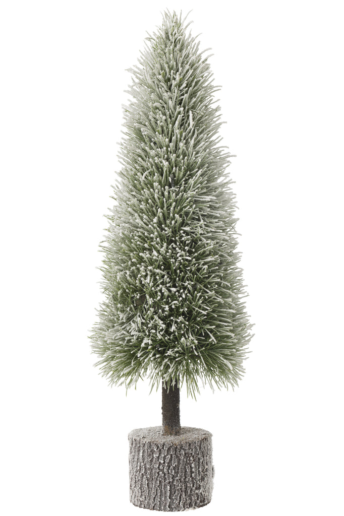 Kerstboom B + Led Kunstmatige Sneeuw Groen Groot