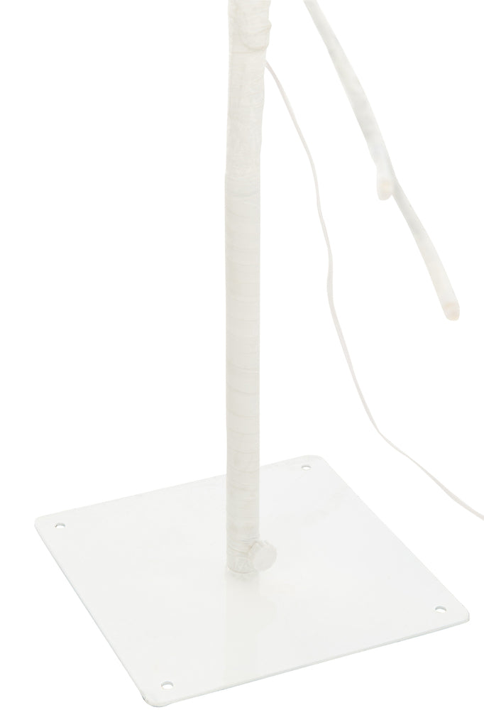 J-Line Kerstboom Kaal+ Led Metaal Wit