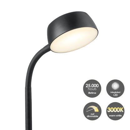 Ajo Led Bureaulamp 5W Zwart