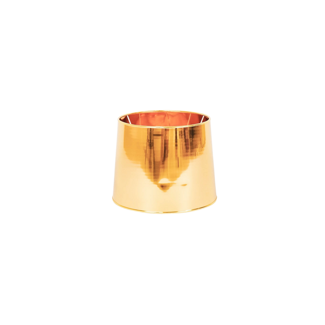 Lampenkap - Lak - Polystereen - Glanzend Goud - 26x30x23cm