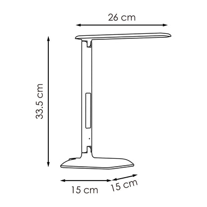 D-sign klok LED bureaulamp