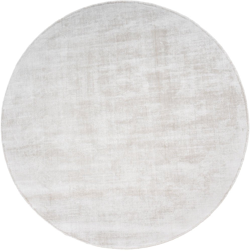 Vloerkleed Cos – Viscose Ivory Rond ø200 cm