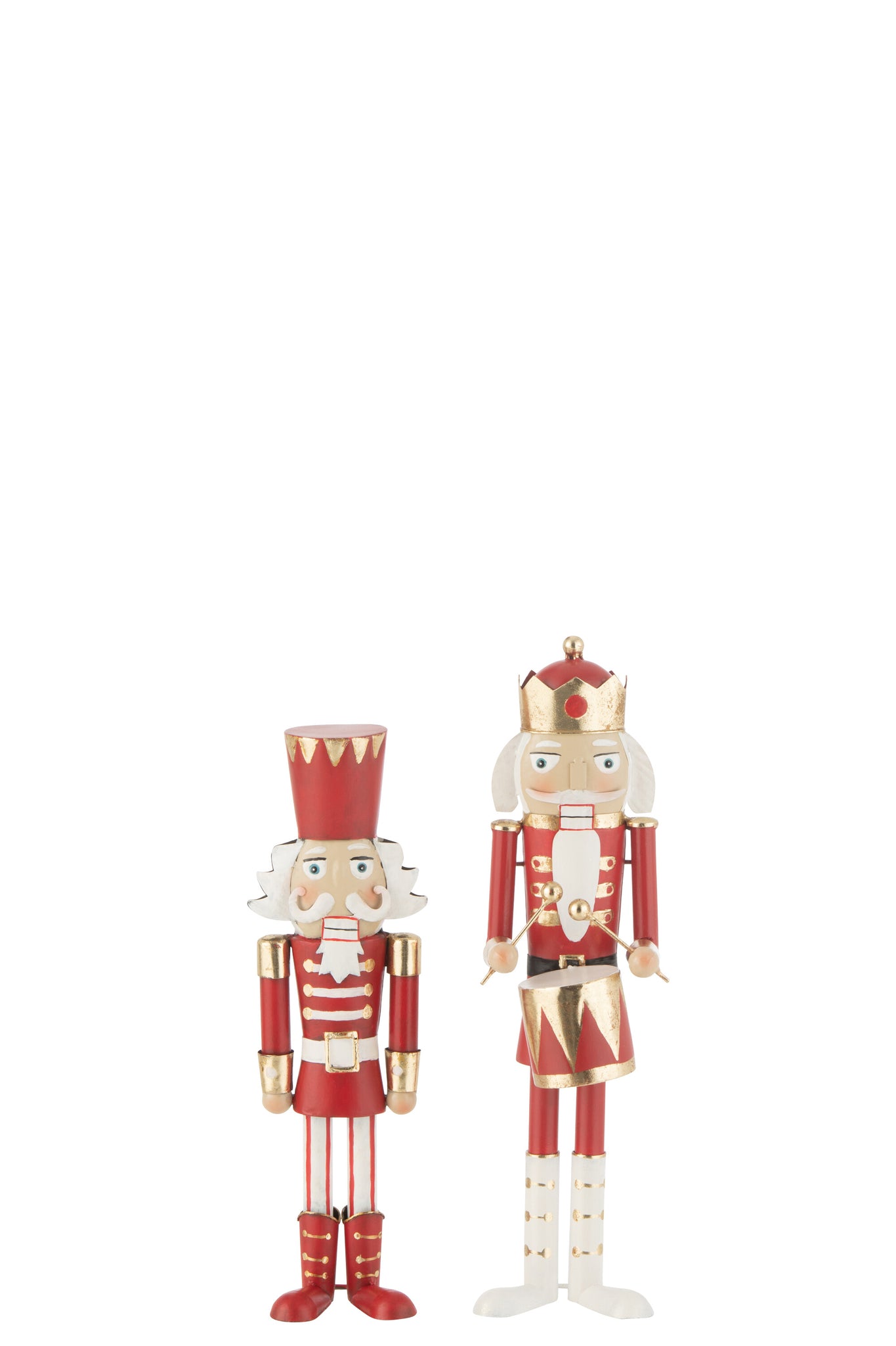 Notenkraker IJzer Rood/Goud Klein Assortiment Van 2