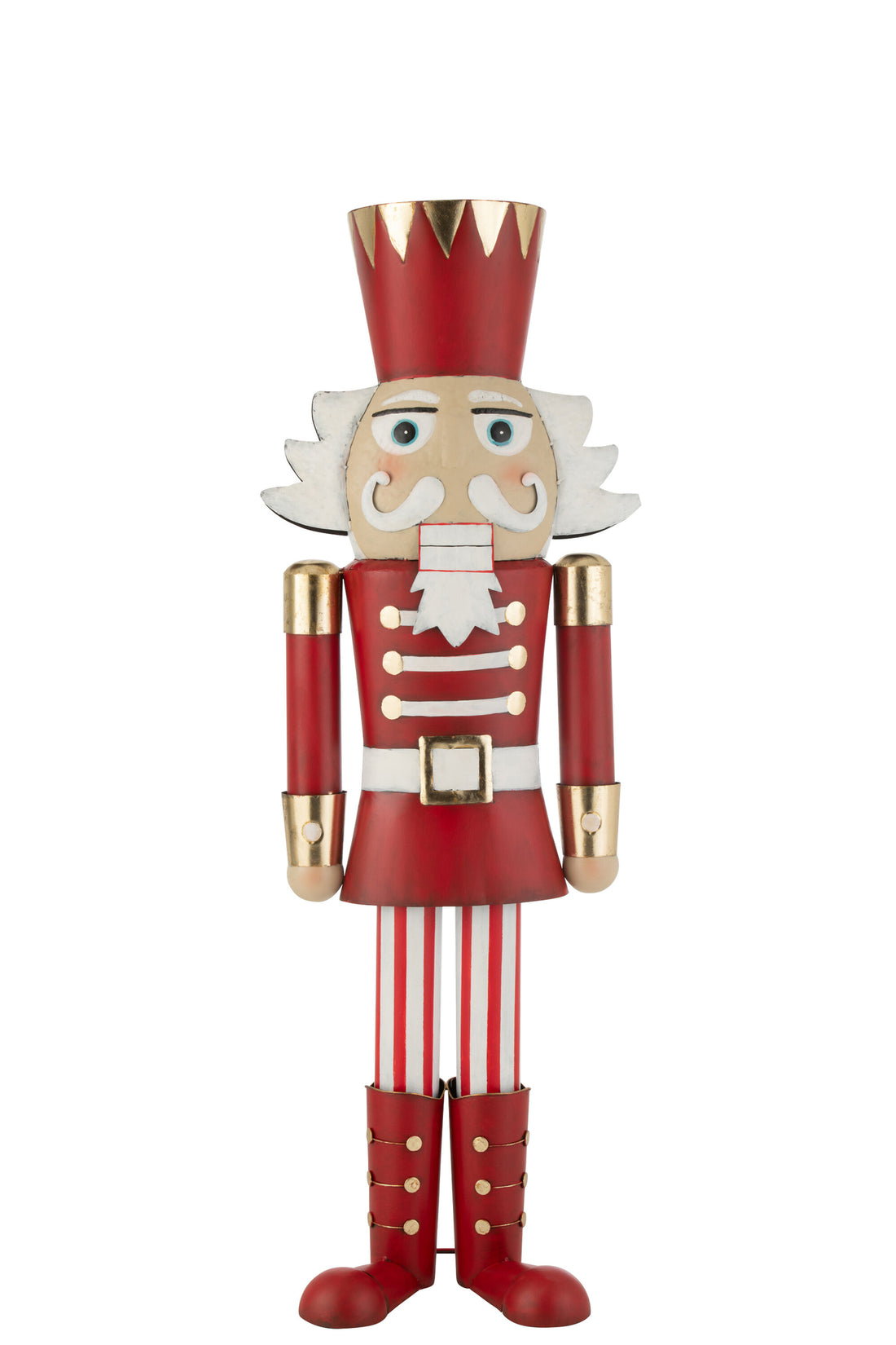 Notenkraker IJzer Rood/Goud Groot