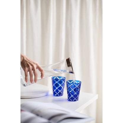 Mok Dio robijn set van 2 H 10 cm