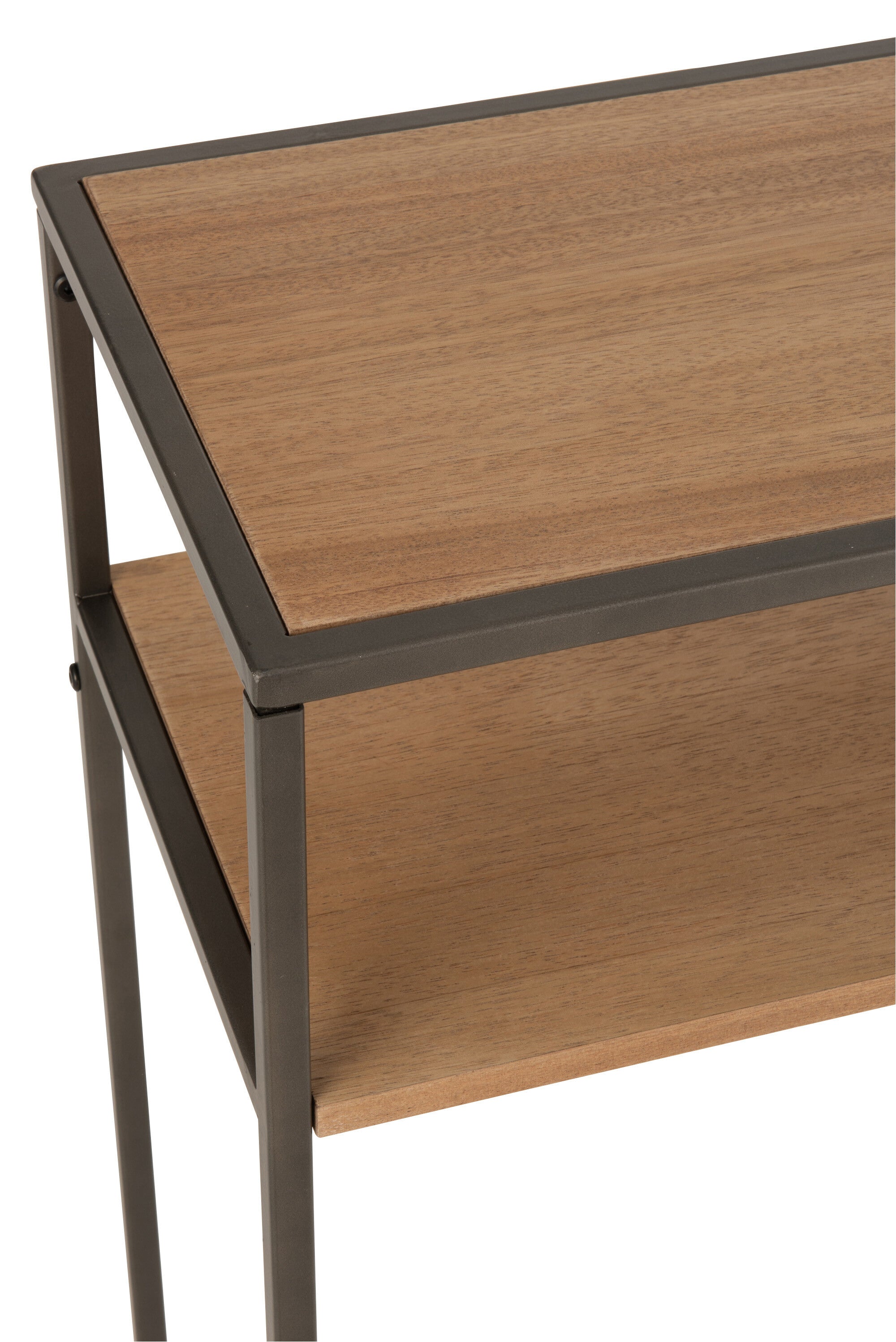 Console 1 lade Hout/Metaal Natuurlijk