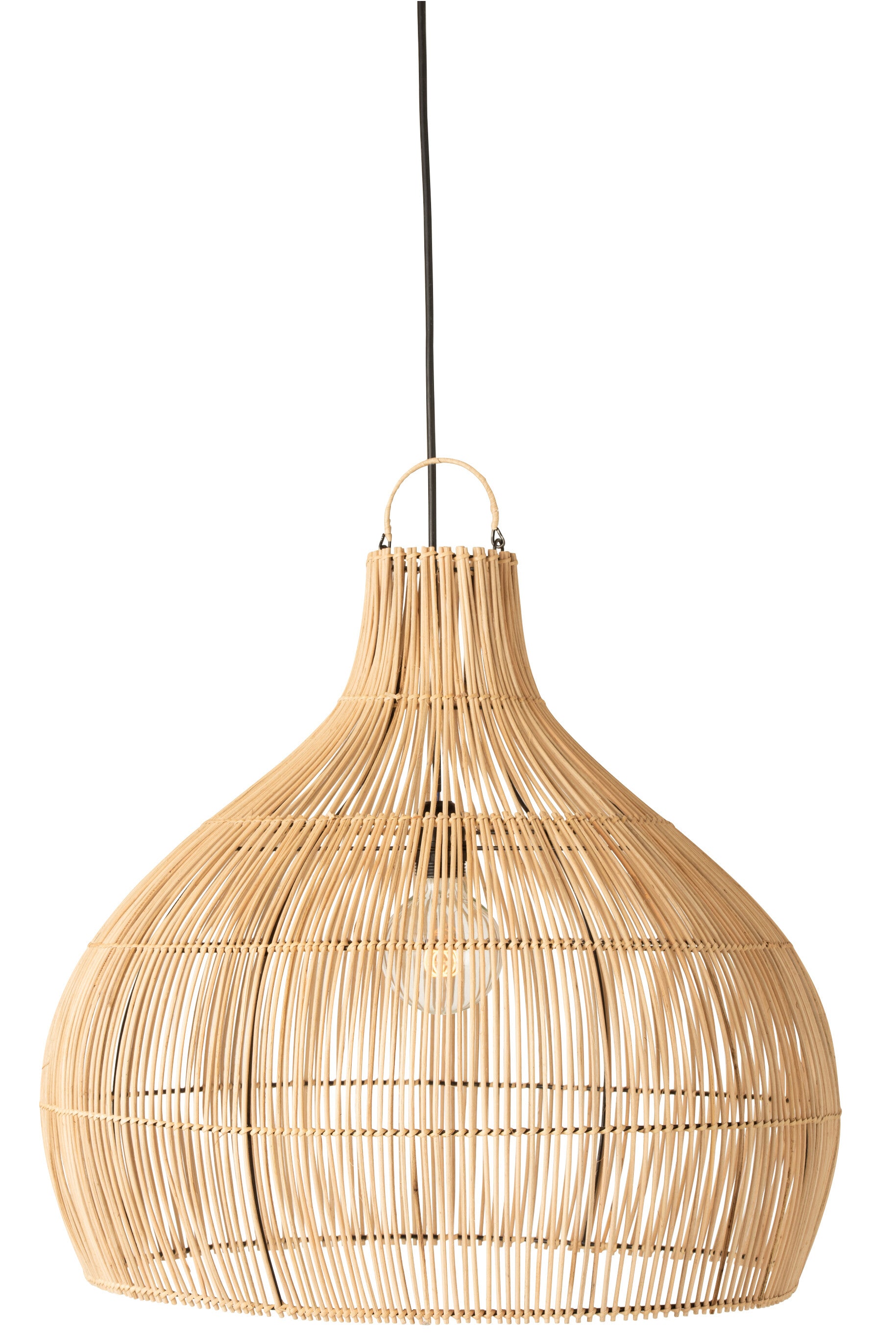 Lampenkap Peer Vorm Rotan Natuurlijk