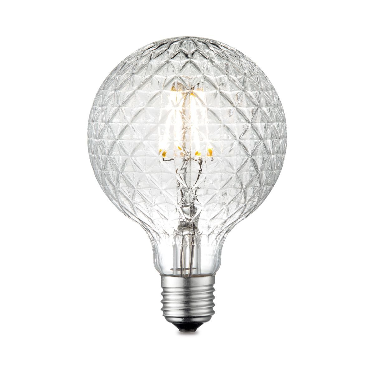 dimbare LED Globe Deco E27 G95 4W 440Lm 3000K Goud