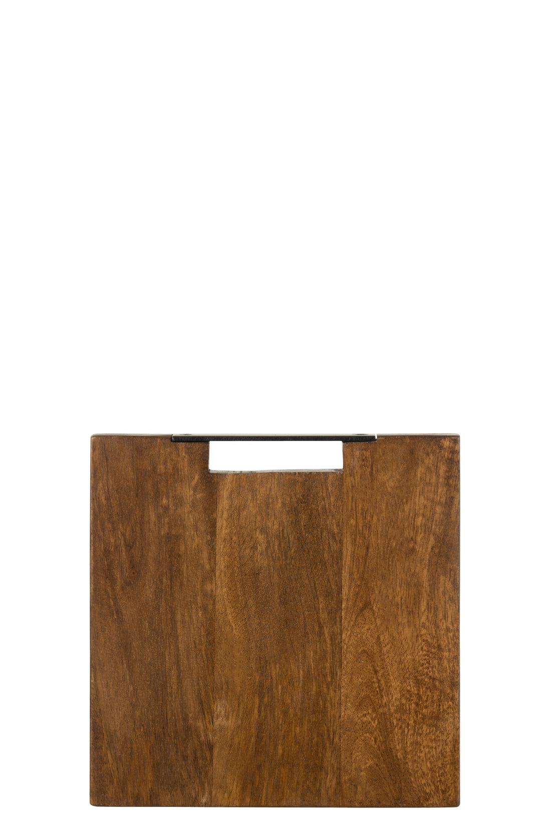 J-Line Vierkant Mango snijplank - hout - bruin - S