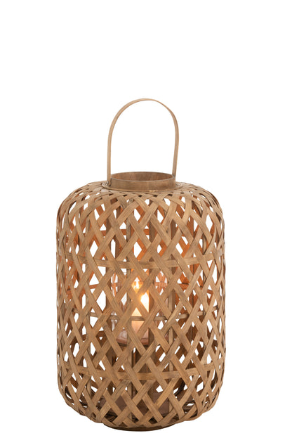 Lantaarn Tuin Bamboe Natuurlijk Klein