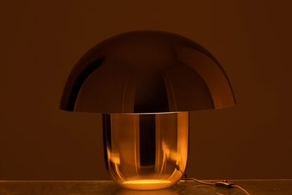 J-Line Lamp Paddenstoel Ijzer Goud Large