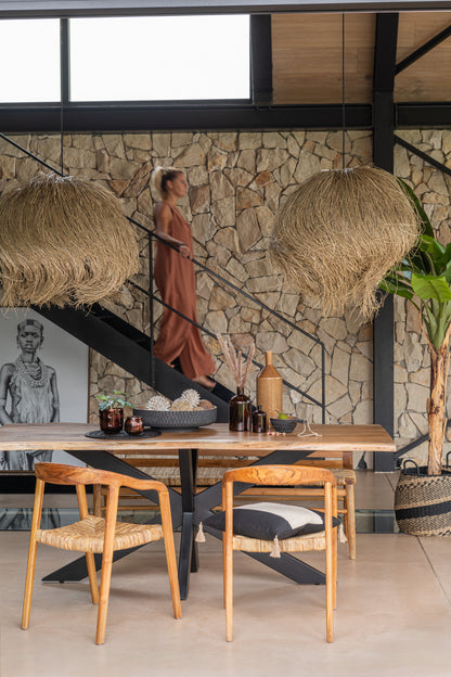 Stoel Ana Teakhout Bruin