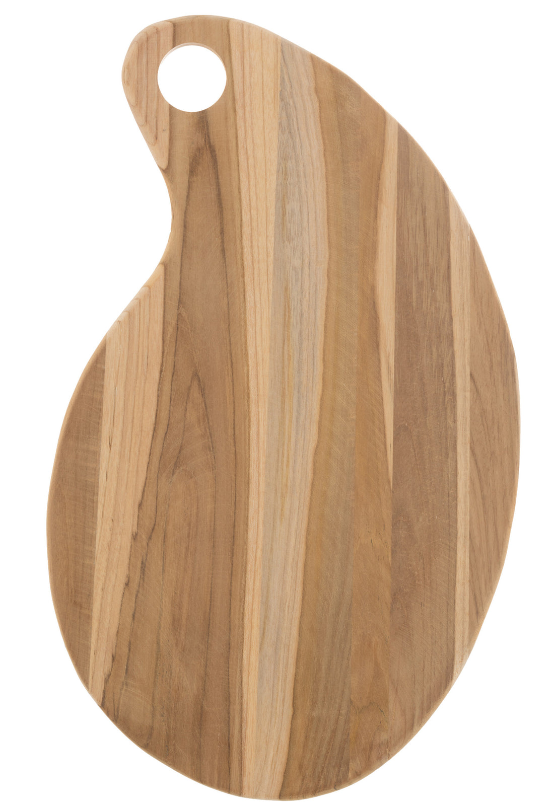J-Line Terong Teak snijplank - hout - naturel - L
