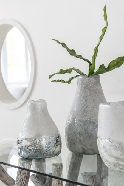 Orkaan Scavo Glas Grijs Groot