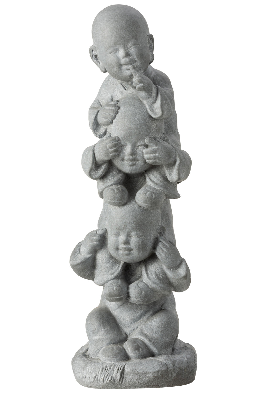 J-Line Monnik Op De Schouders Poly Grijs