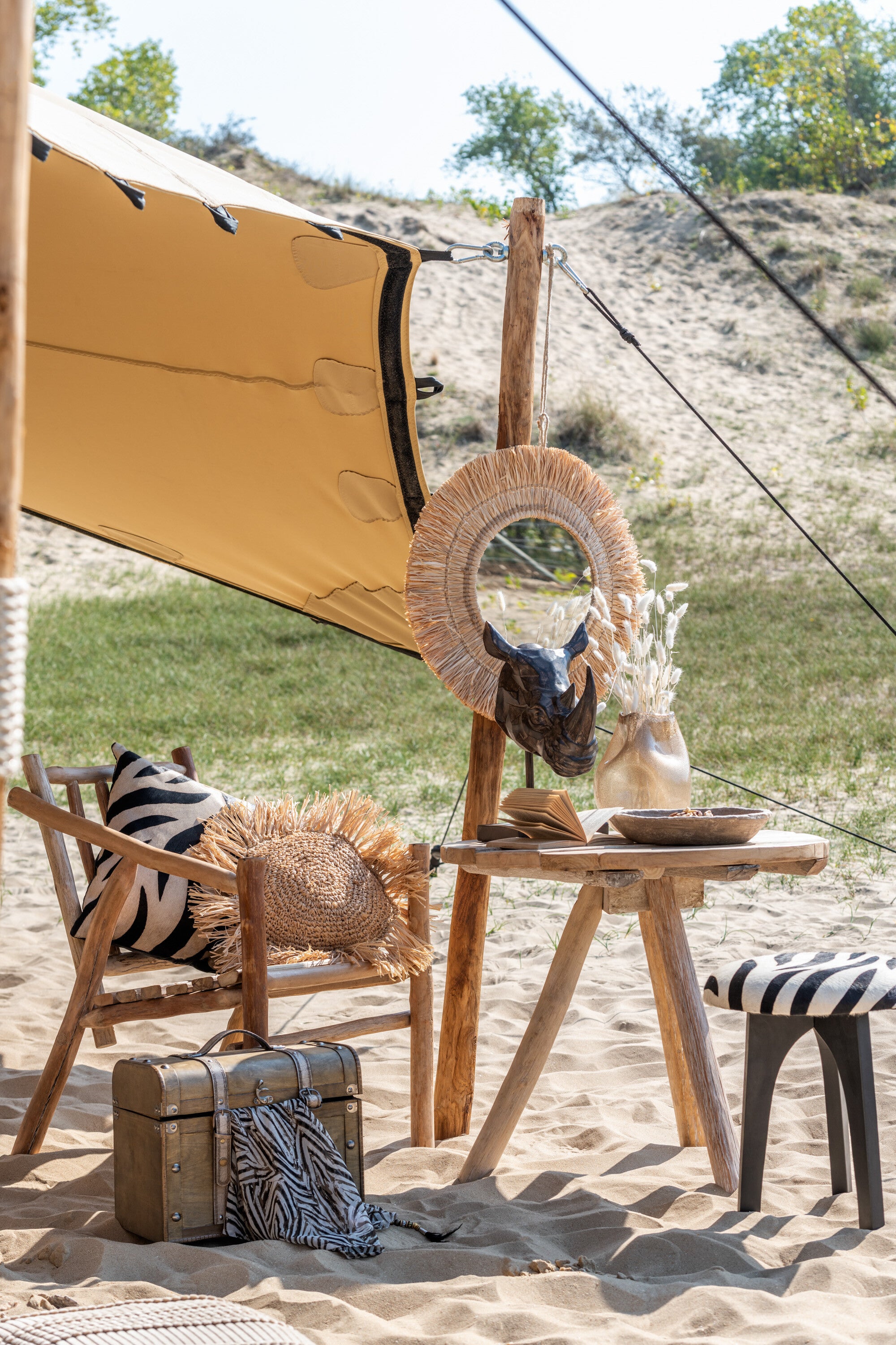 Neushoorn Poly Bruin