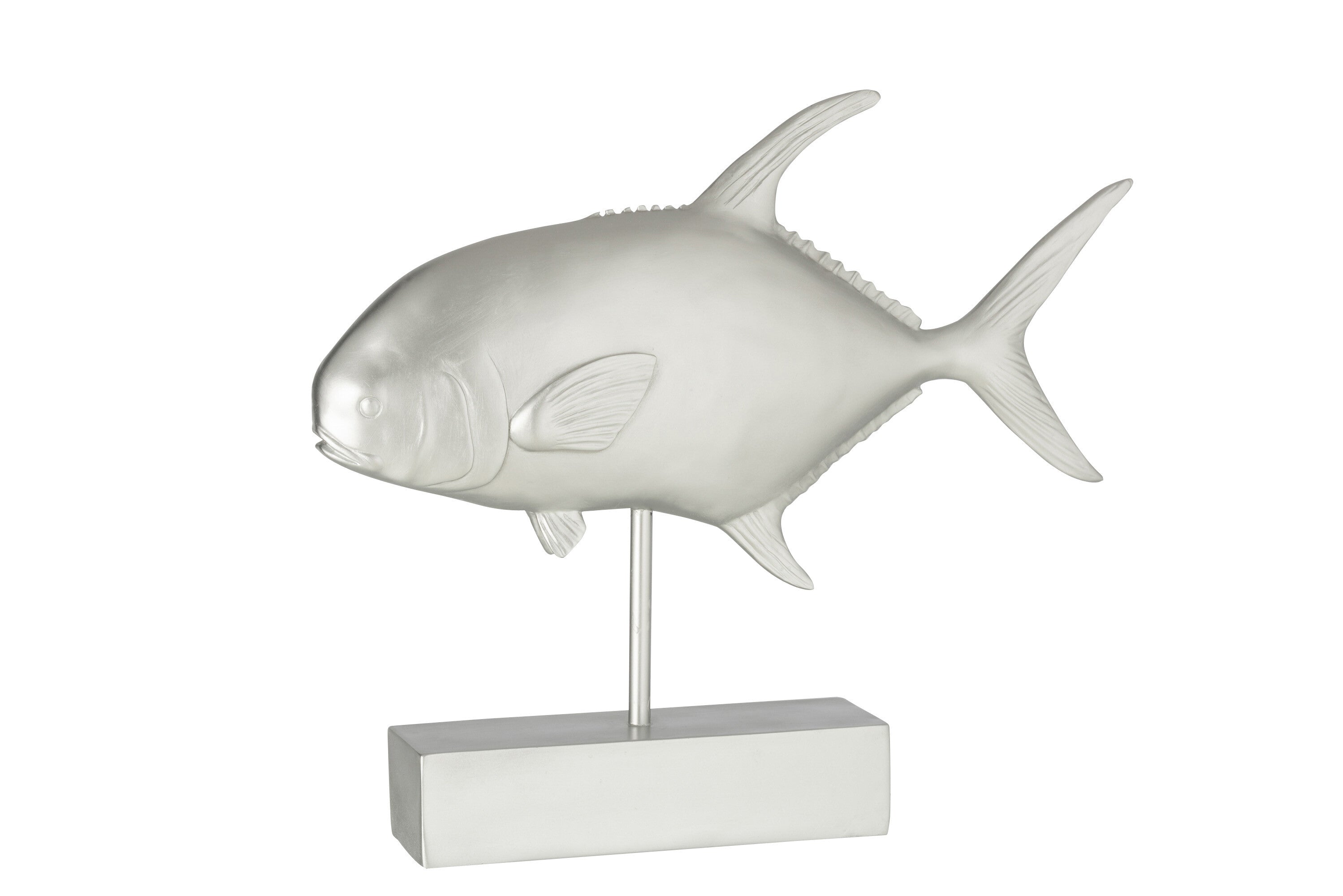 Vis Te Voet Poly Zilver