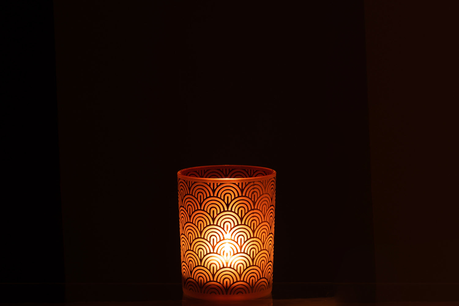 Orkaan Arc Glas Oranje Medium