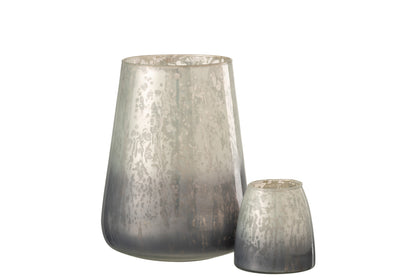 Orkaan Melkglas Grijs Groot