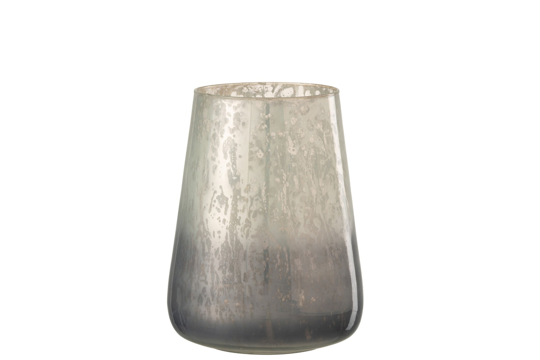 Orkaan Melkglas Grijs Groot