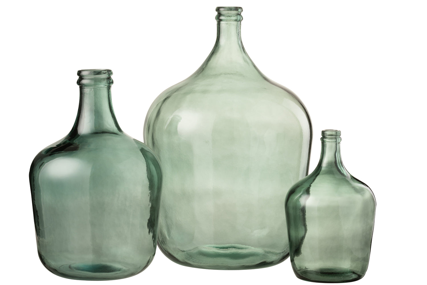 Vaas Karaf Glas Groen Groot