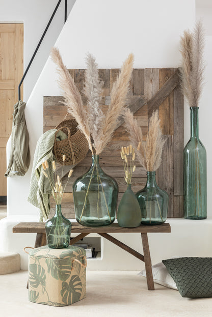Vaas Karaf Glas Groen Groot