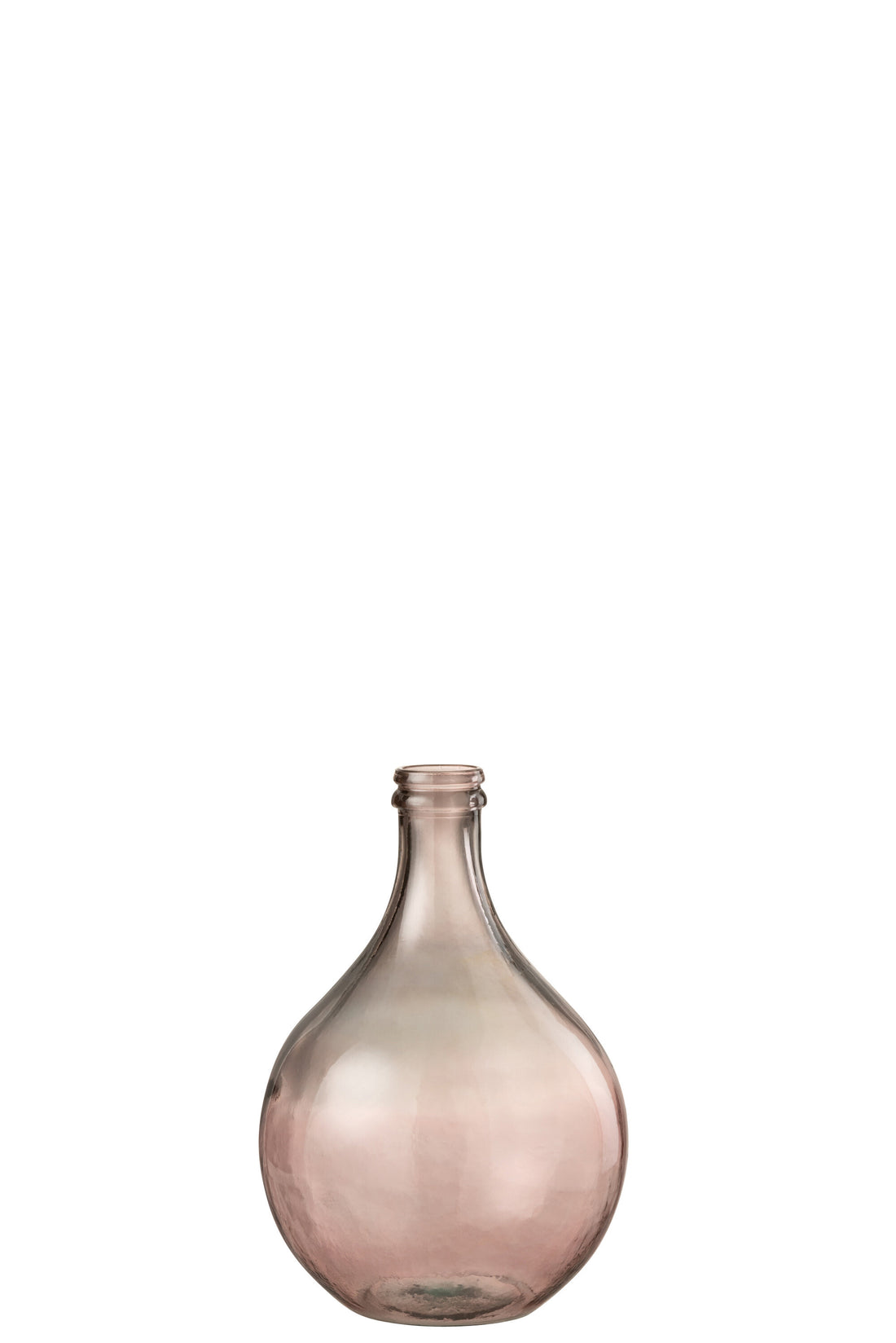 J-Line Vaas Lissabon Glas Zalm Small - 43.00 cm hoog