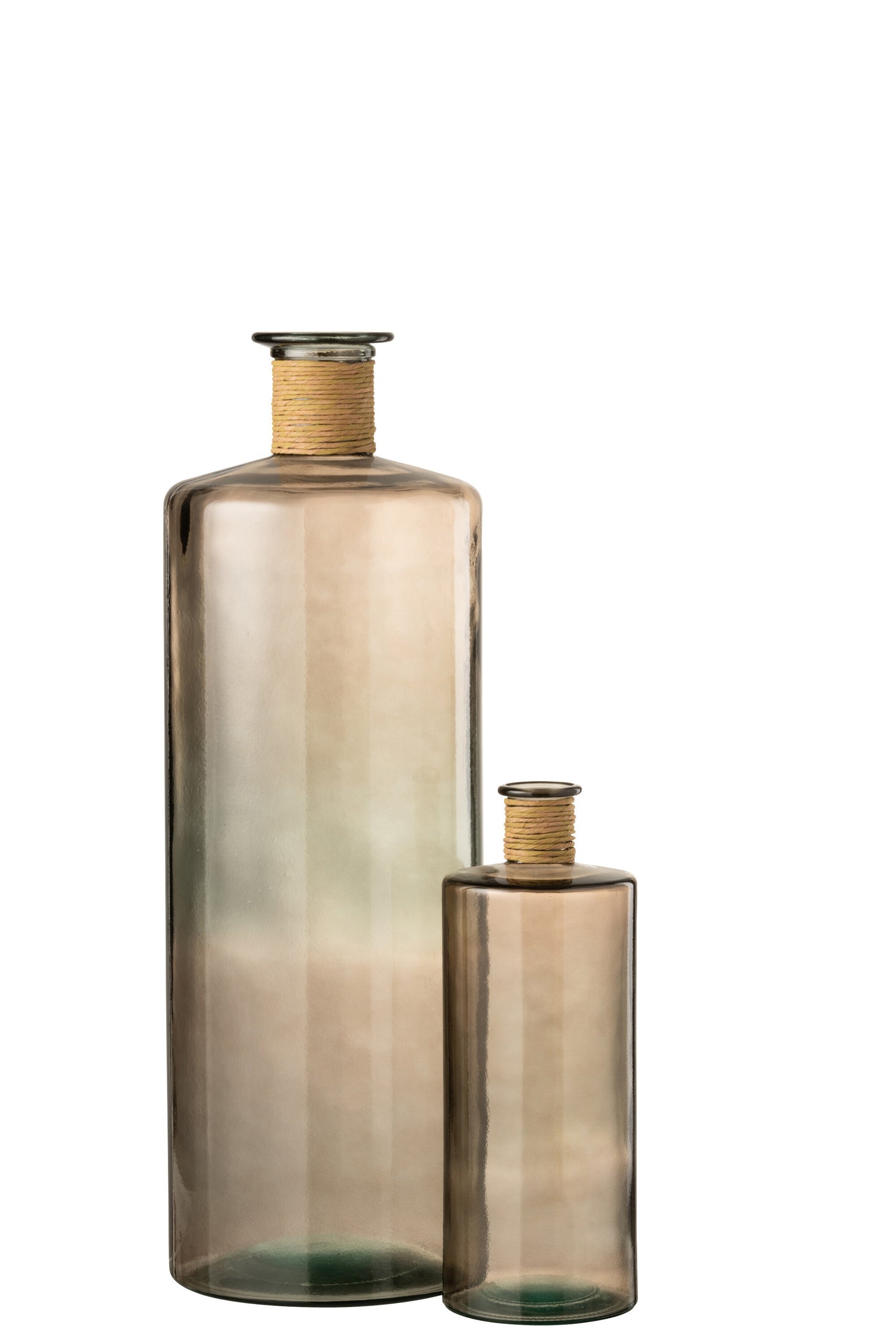 Vaas Safari Glas Lichtbruin Groot