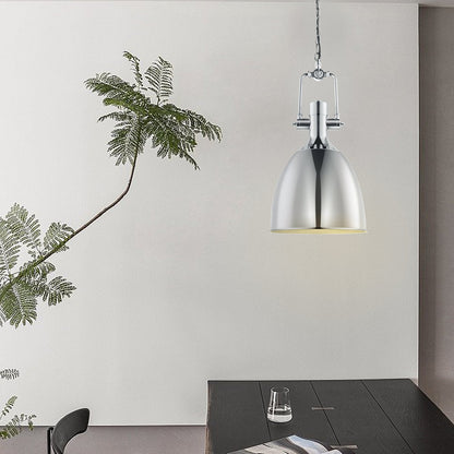 Hanglamp Dive - chroom - 28.5x29x140cm