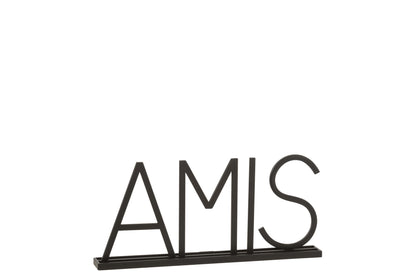Amis Metaal Zwart