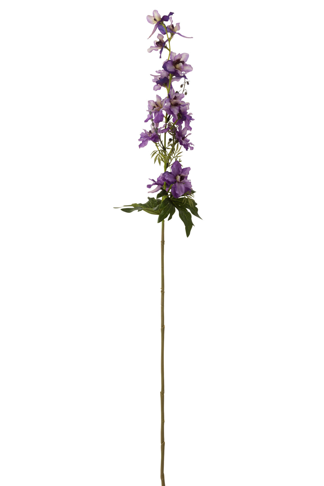 J-Line Bloem Delphinium Plastiek Donker Paars