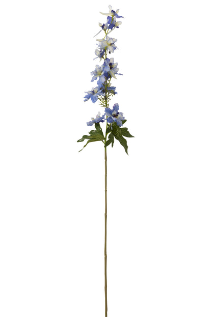 J-Line Bloem Delphinium Plastiek Licht Blauw