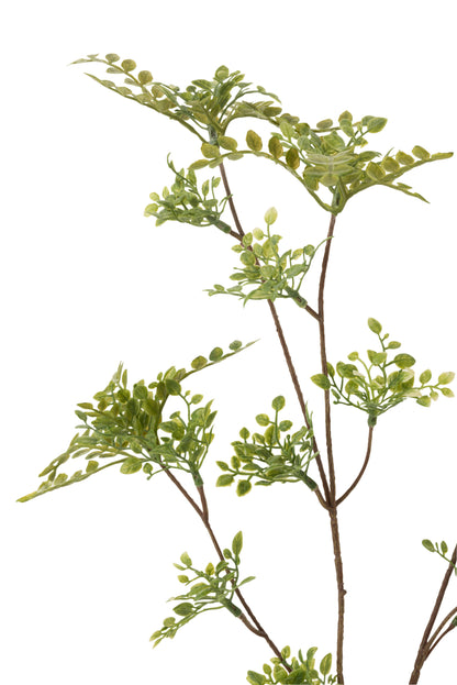 J-Line Tak Fijne Blaadjes Plastiek Groen