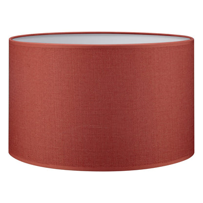 Lampenkap Canvas rood - B:35xD:35xH:21cm