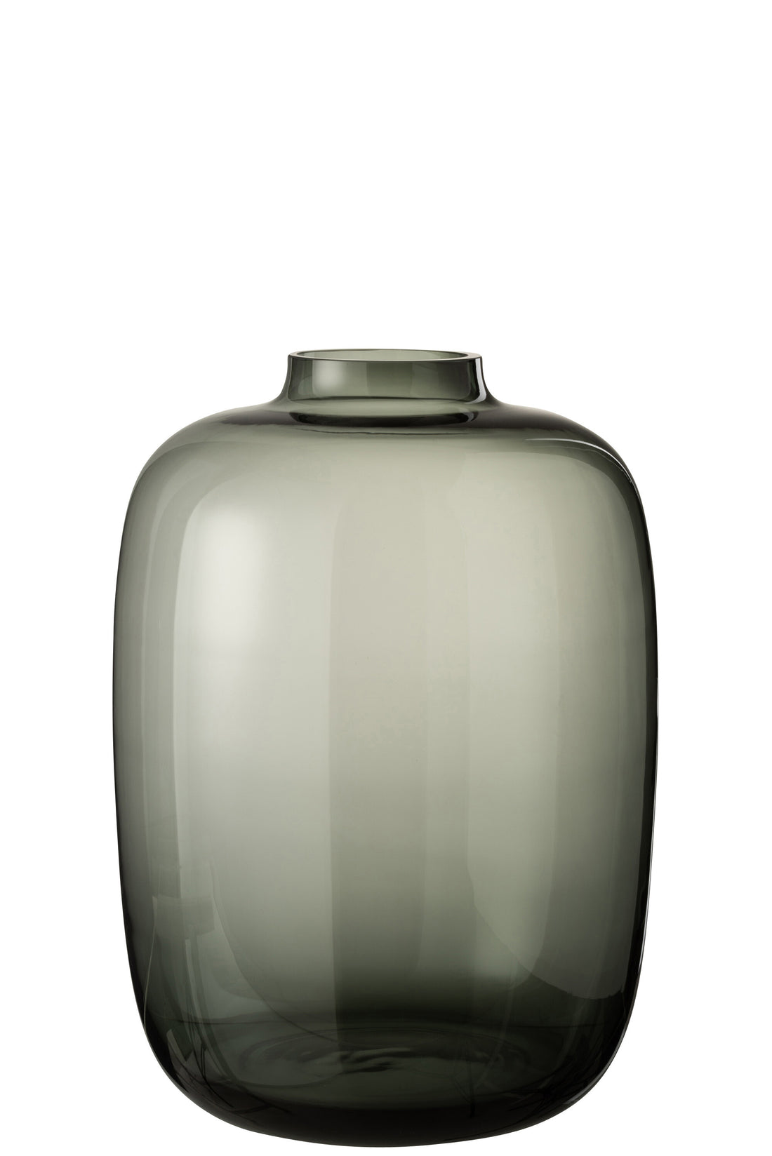 Vaas Cleo Glas Grijs Groot
