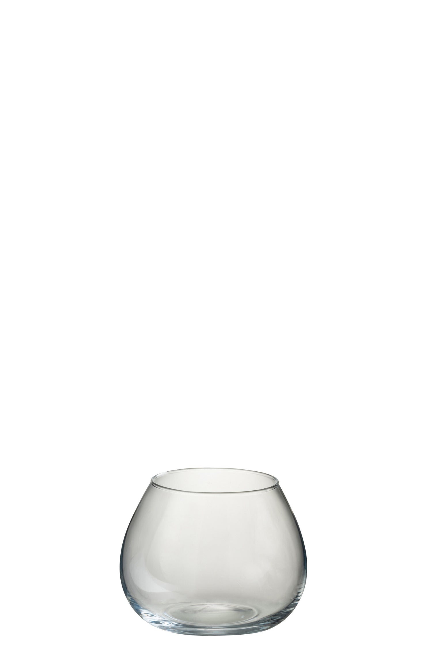 J-Line Vaas Fie Glas Transparant Small - 15.00 cm hoog