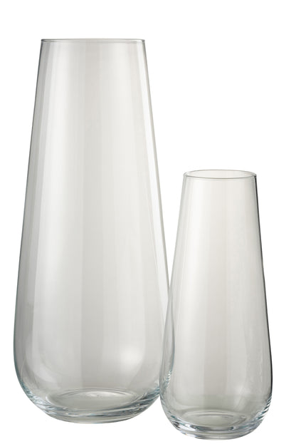 Vaas Lyna Glas Transparant Groot