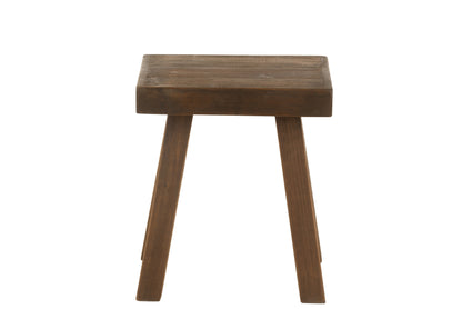 J-Line Kruk Basic Hout Bruin