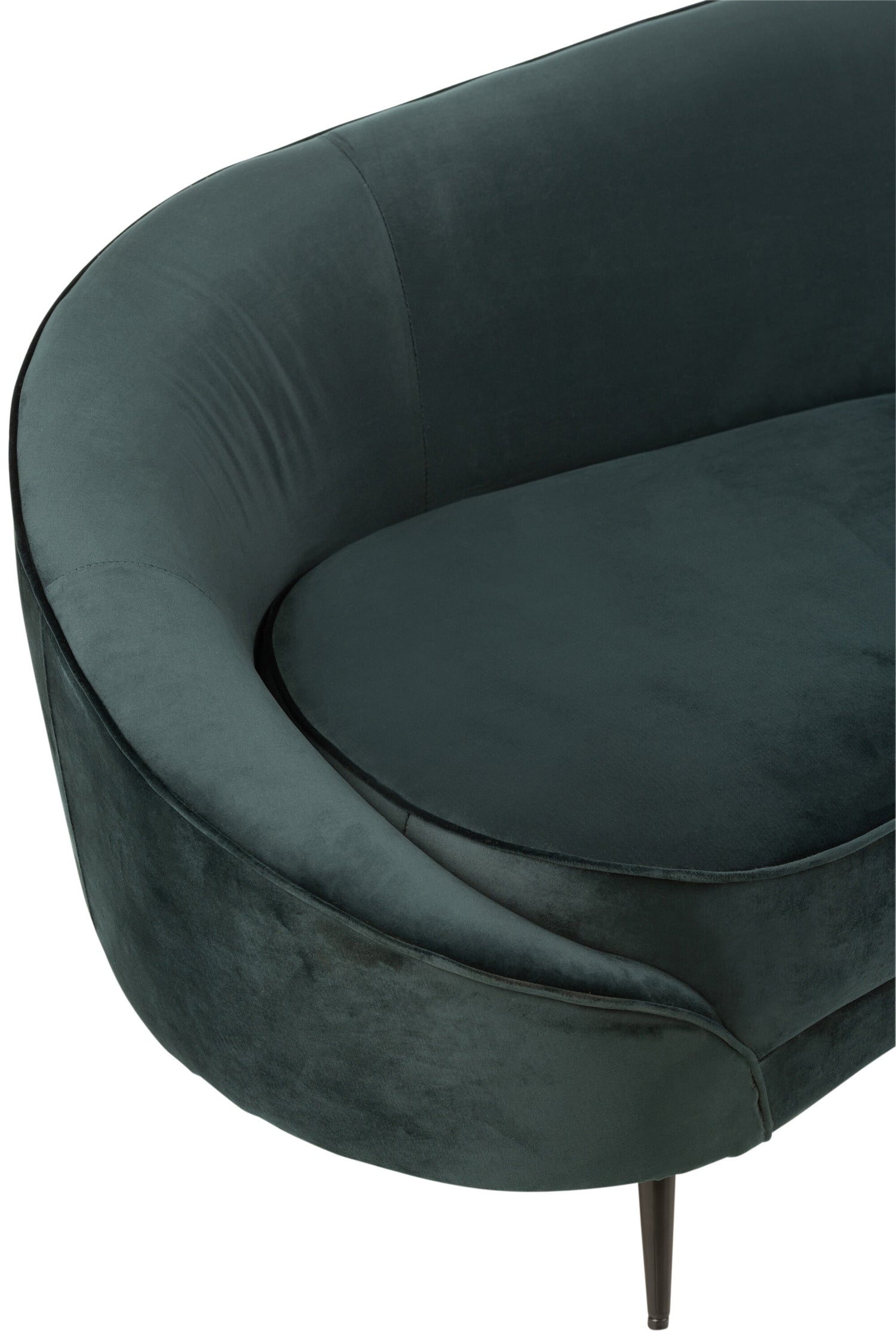 Bank Elisabeth Textiel/Metaal Groen