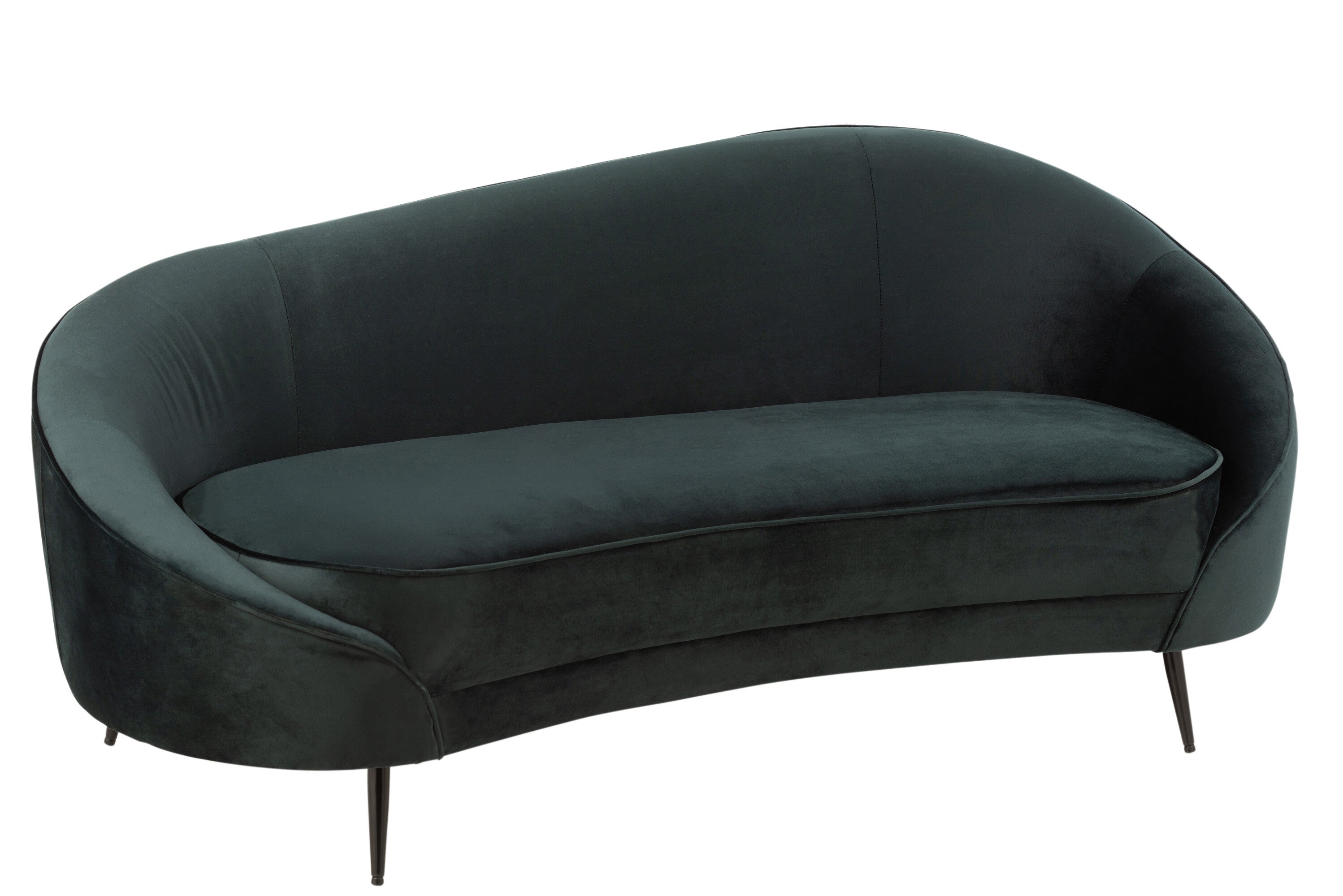 Bank Elisabeth Textiel/Metaal Groen