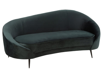 Bank Elisabeth Textiel/Metaal Groen