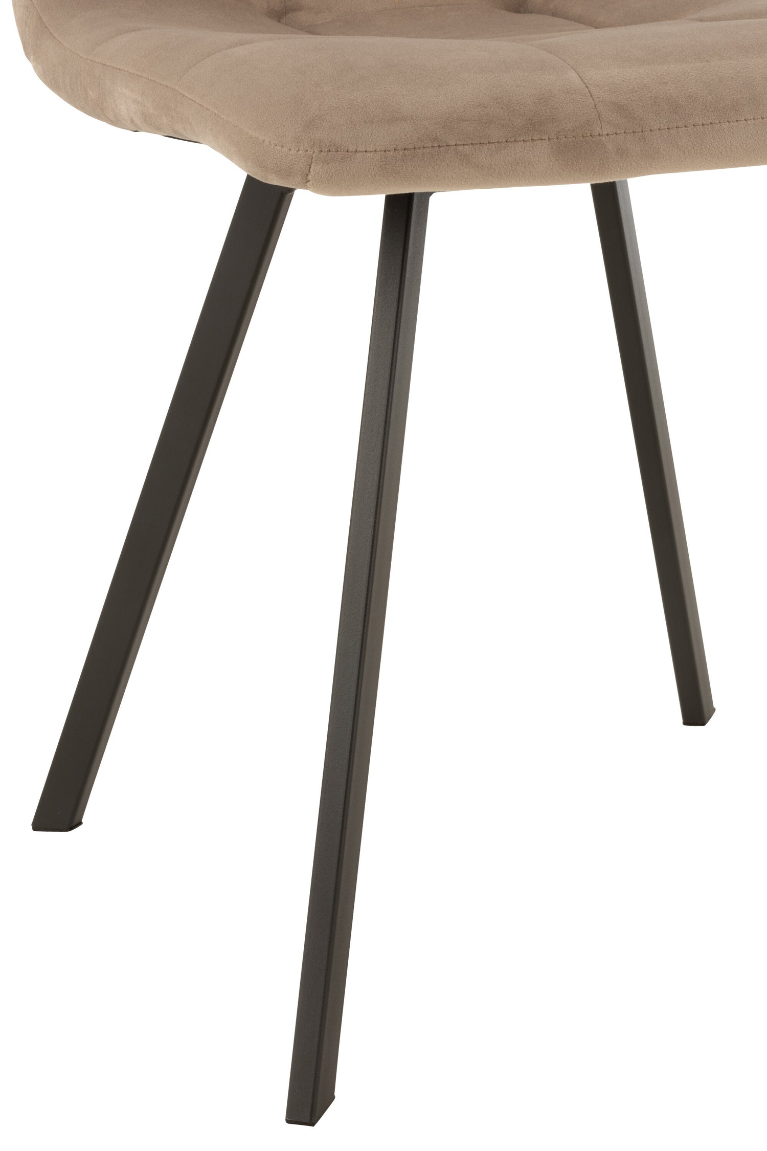 Stoel Morgan Textiel/Metaal Beige