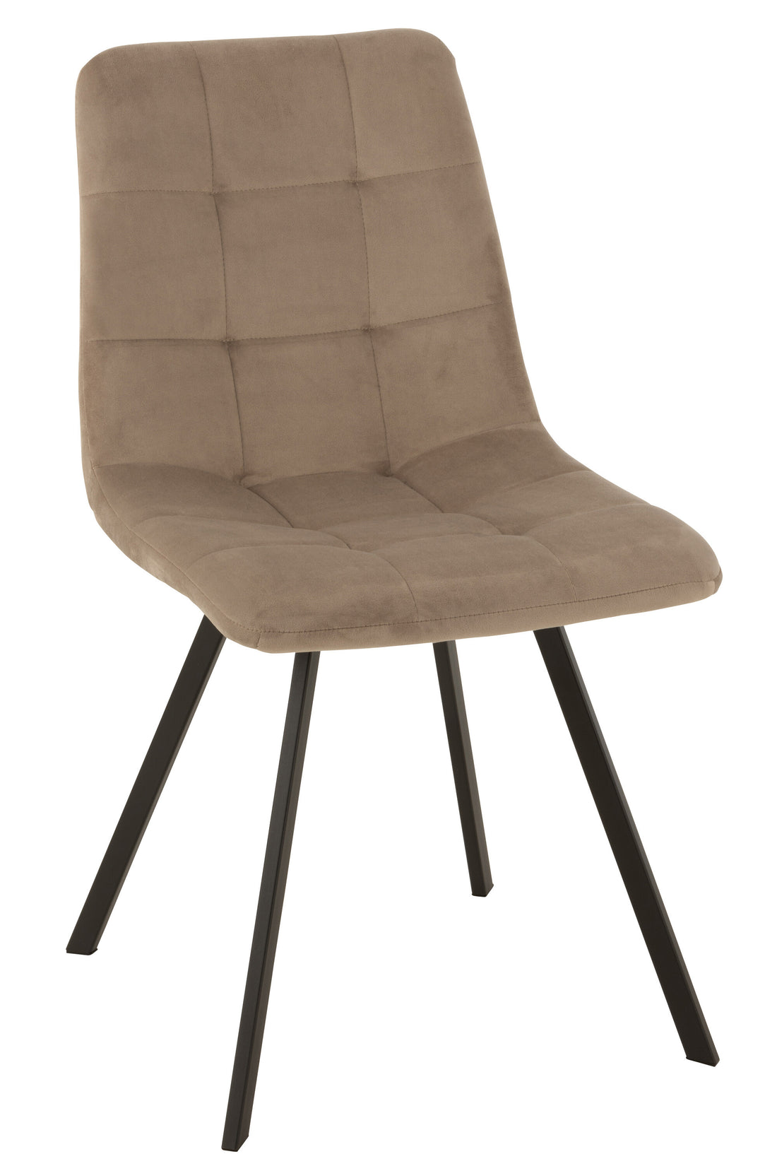 Stoel Morgan Textiel/Metaal Beige