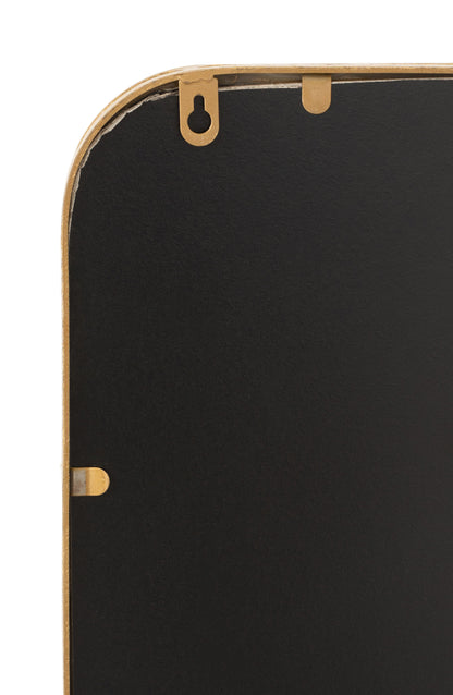 Spiegel Mona Rechthoek IJzer/Glas Goud