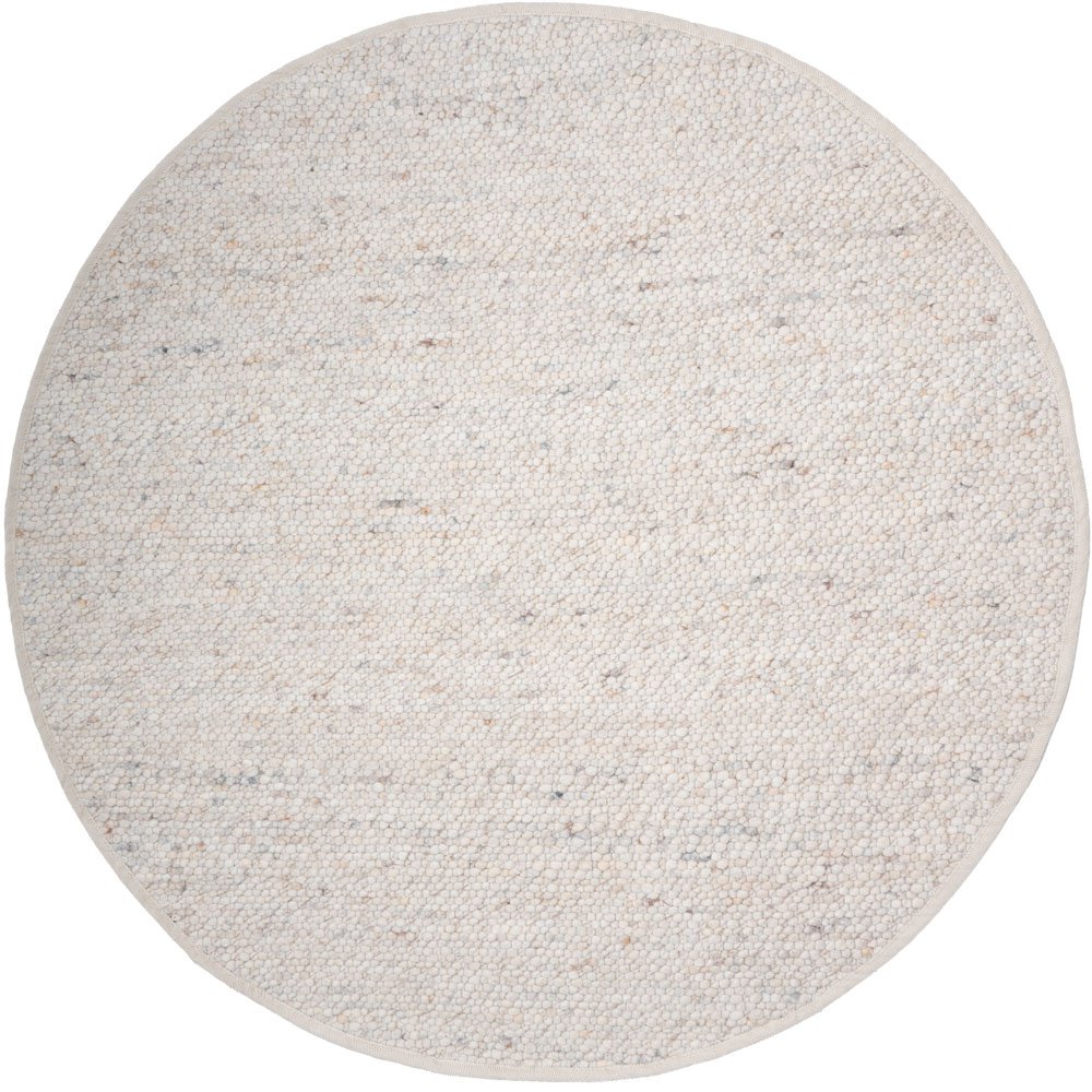 Vloerkleed Stone Beige 215 – Rond ø160 cm