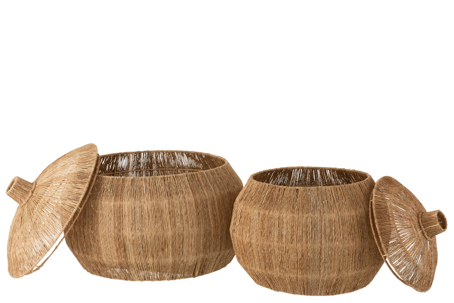 J-Line Set 2 Heren Dantya Bal Jute Naturel