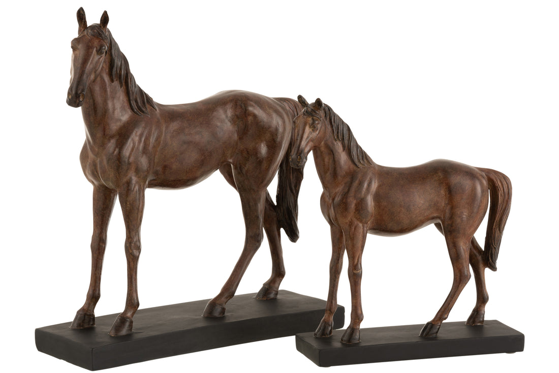 Paard Poly Bruin Groot