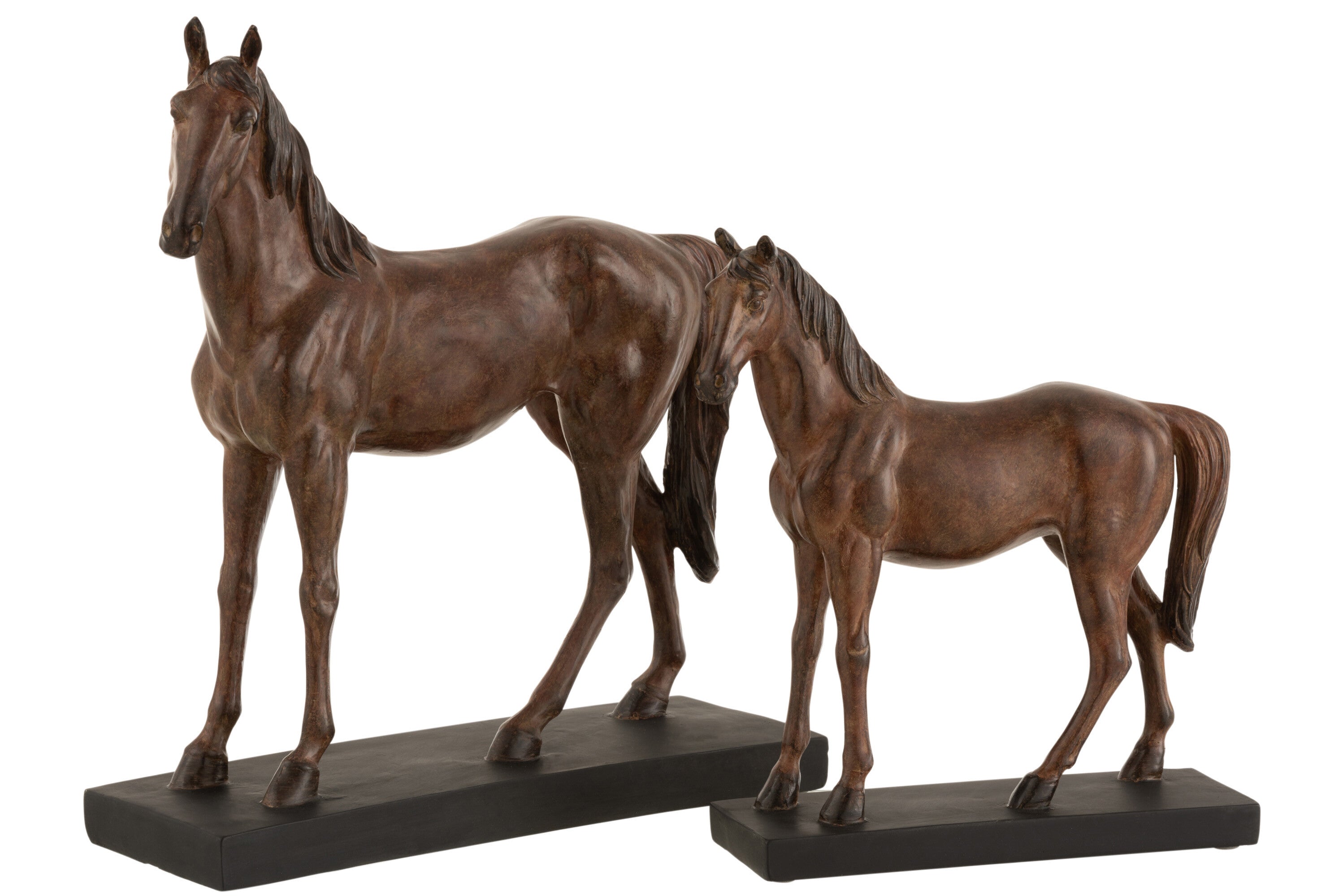 Paard Poly Bruin Groot